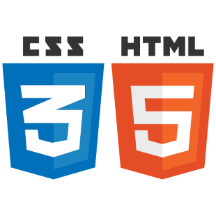 html and css logo